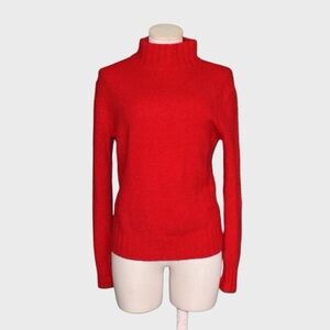 J Crew Mockneck Sweater In Supersoft Yarn
